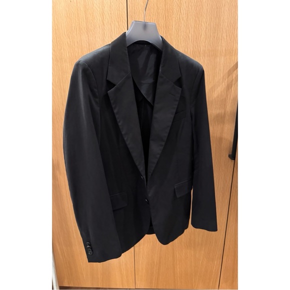 THE ROW MEN'S SLATER SLIM-FIT COTTON-BLEND TWILL BLAZER BLACK US 38 / EU 48 - Picture 6 of 15